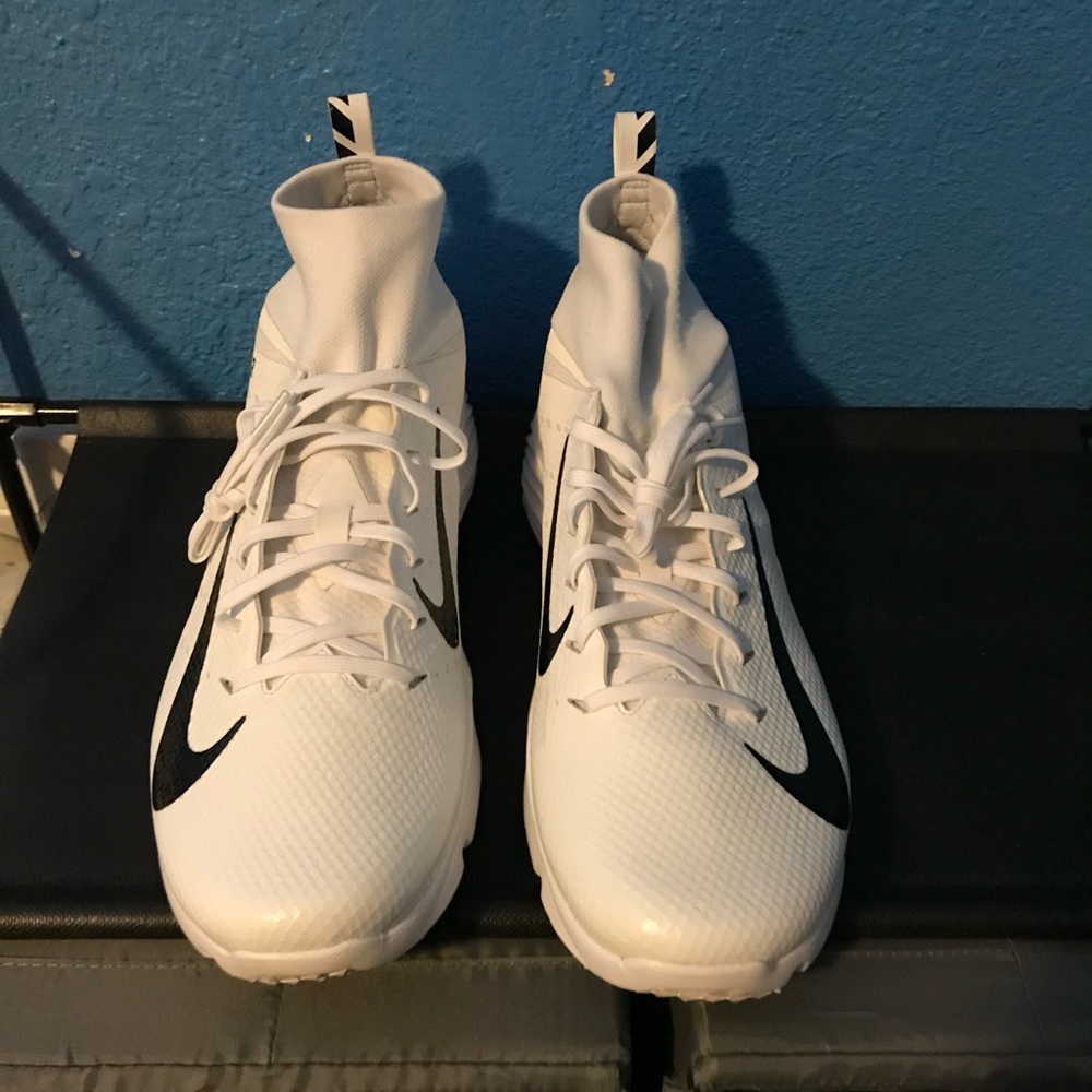 New Nike Vapor Untouchable Speed Turf 2 Football Shoe White Men 13.5 AO8744-100